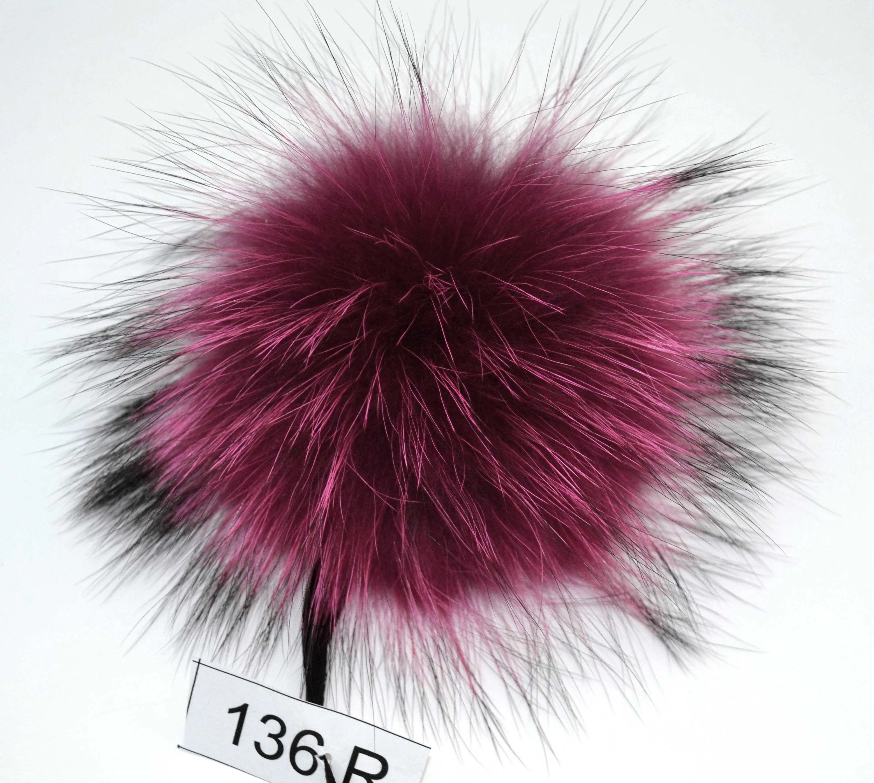 8,5" GENUINE FUR POM Pom! Large Pom Poms, Fur Pom Pom for Hat, Fur Pompom, Fur Ball, Bag Charm, Pompom, Fur Pom, Knit Hat, Real Fur, Red Pom