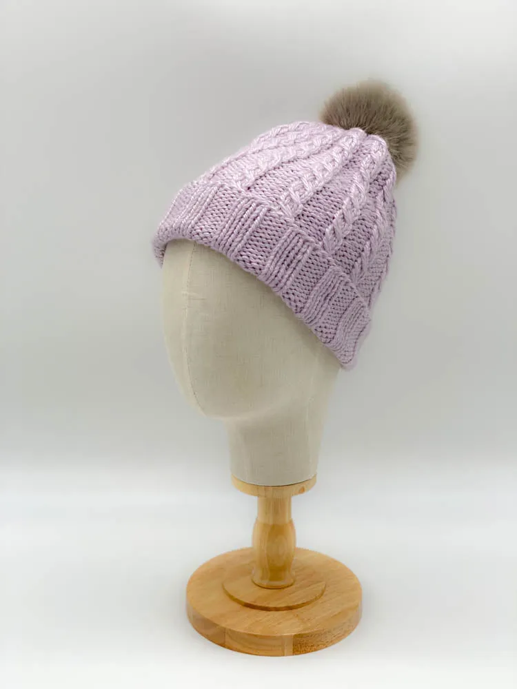 A. Opie Designs - Cabled Elements Hat Knitting Kit