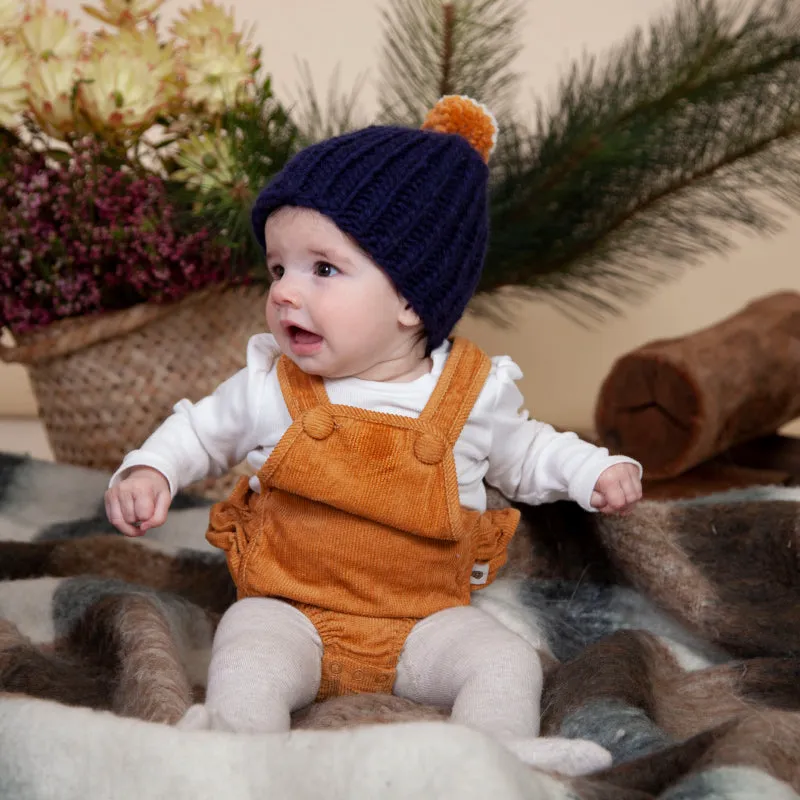 Acorn Journey Chunky Beanie - Navy