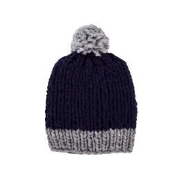 ACORN TRAVELLER CHUNKY BEANIE NAVY