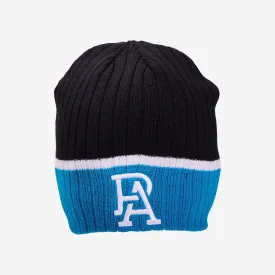 AFL Boundary Rib Beanie - Port Adelaide Power - Winter Hat