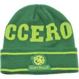 AUSTRALIAN SOCCEROOS FLURO CUFF BEANIE