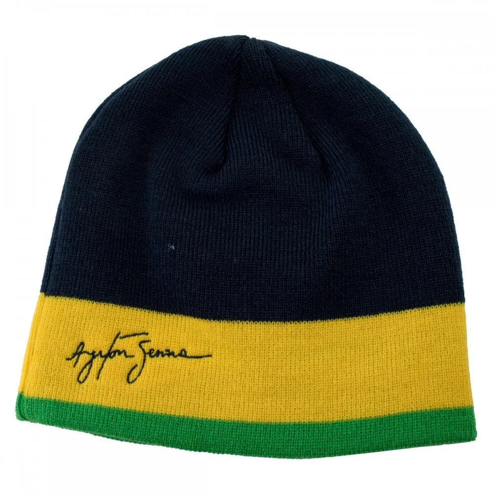 Ayrton Senna Beanie, Blue, 2016