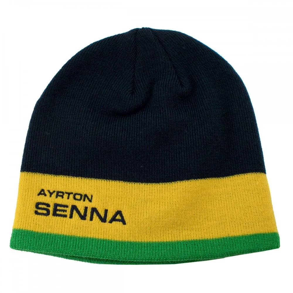 Ayrton Senna Beanie, Blue, 2016