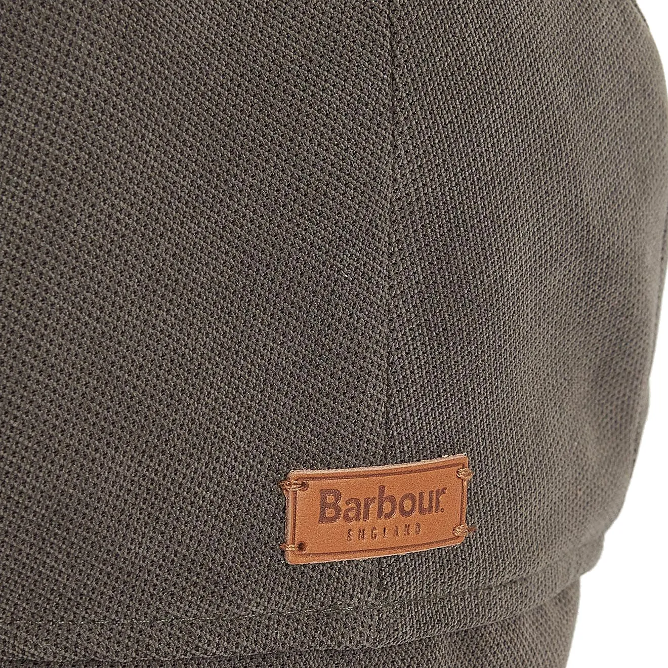 Barbour Beaufort Flat Cap Dark Olive