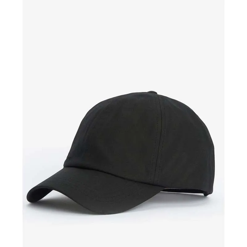 Barbour Wax Sports Cap - Black