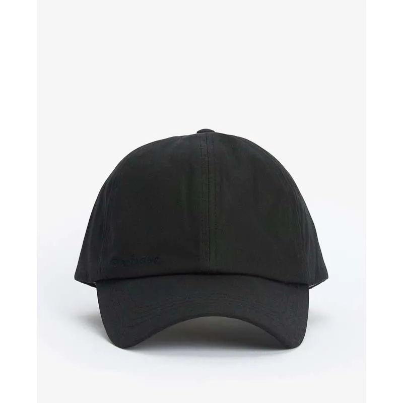 Barbour Wax Sports Cap - Black