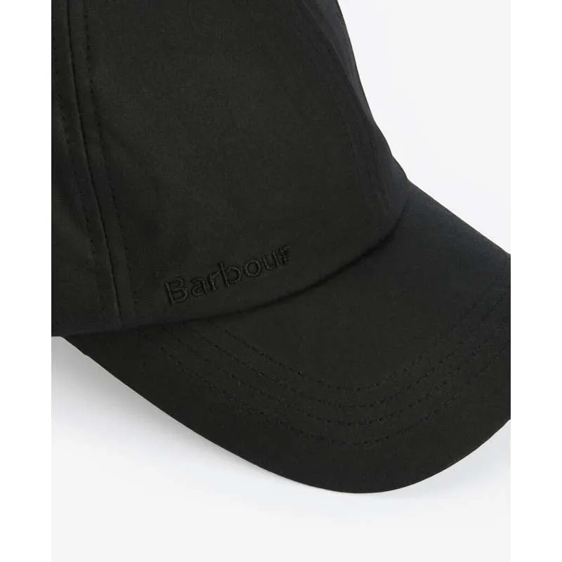 Barbour Wax Sports Cap - Black