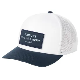 Barfly Cap White/Navy - AW24