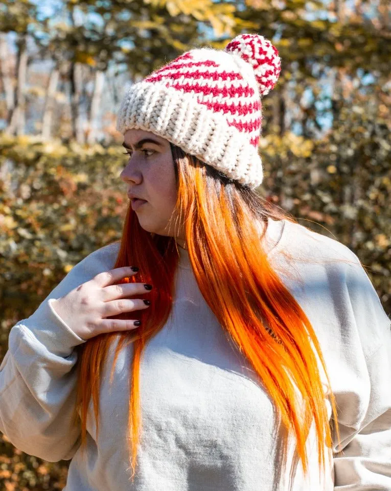 Candy Cane Beanie