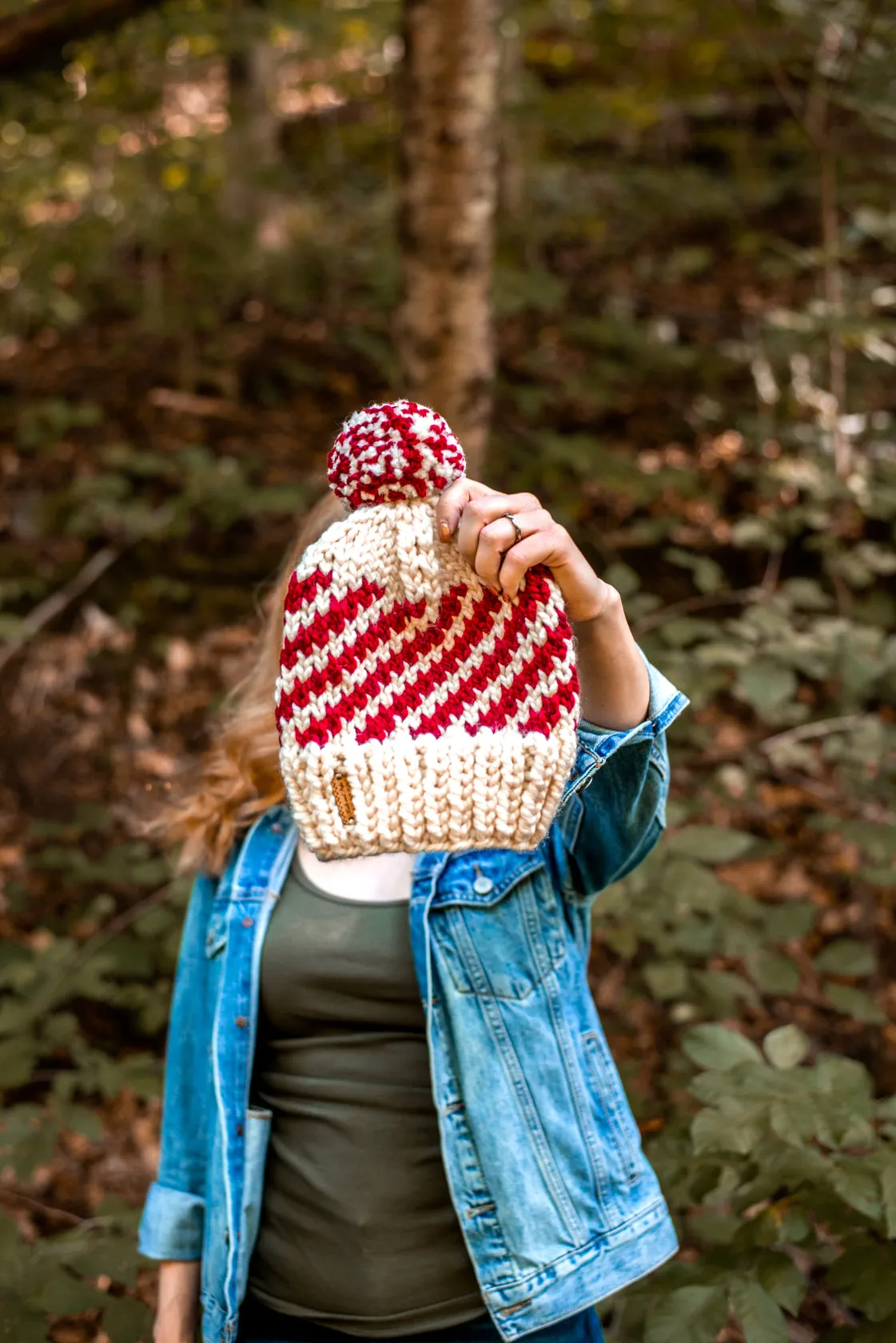 Candy Cane Beanie