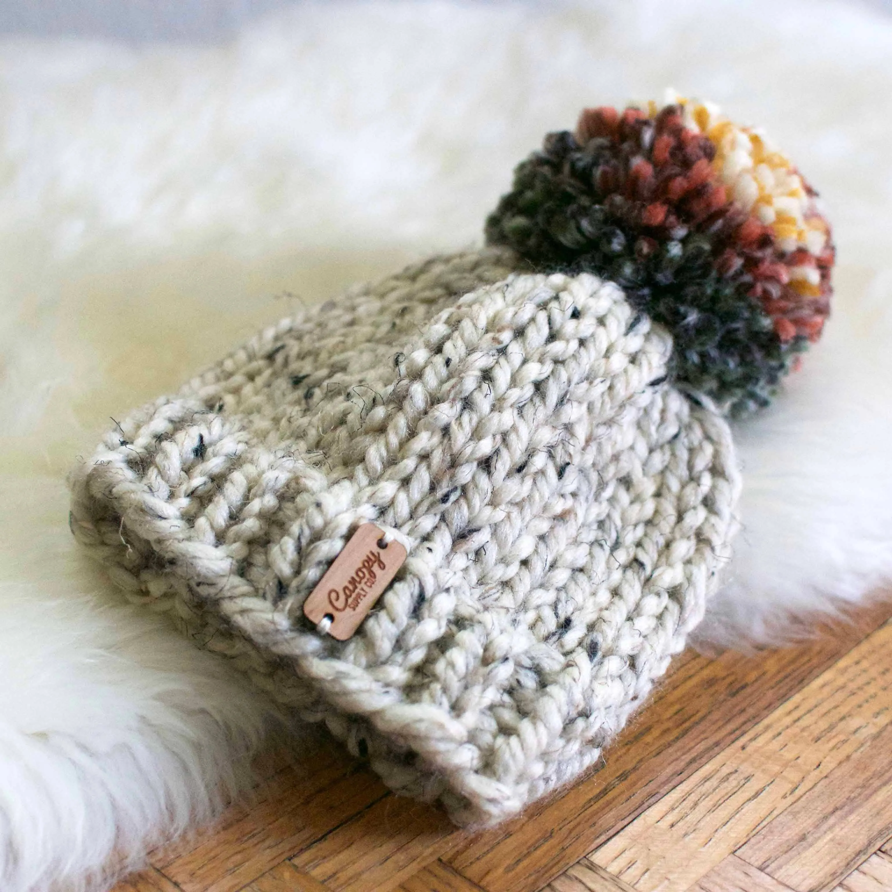 Canopy Supply Co. Hand Knit Beanie - Kids Mishawaka