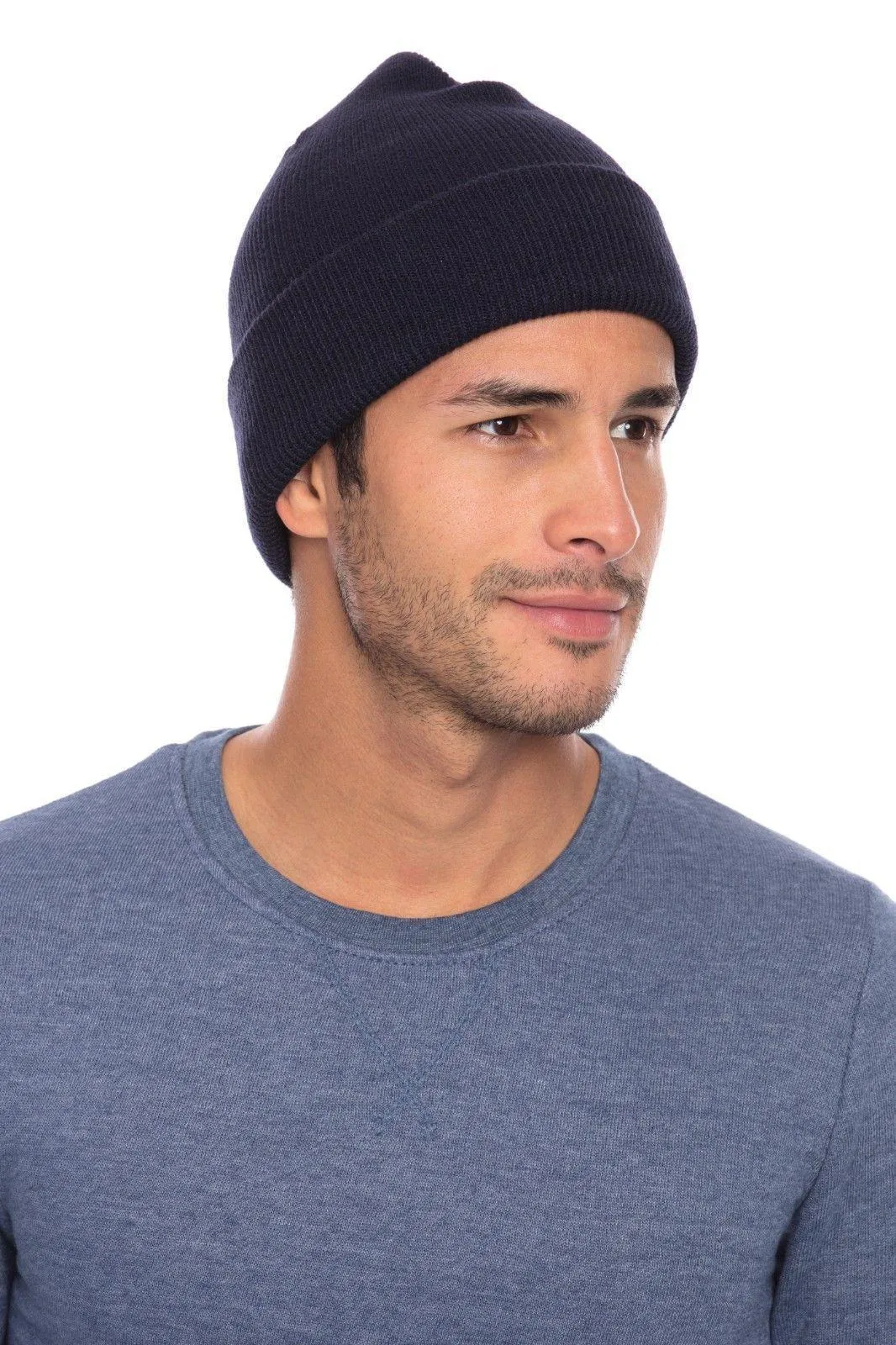 Casaba Warm Winter Beanies Hat Cap for Men Women Toboggan Cuffed Knit Slouch