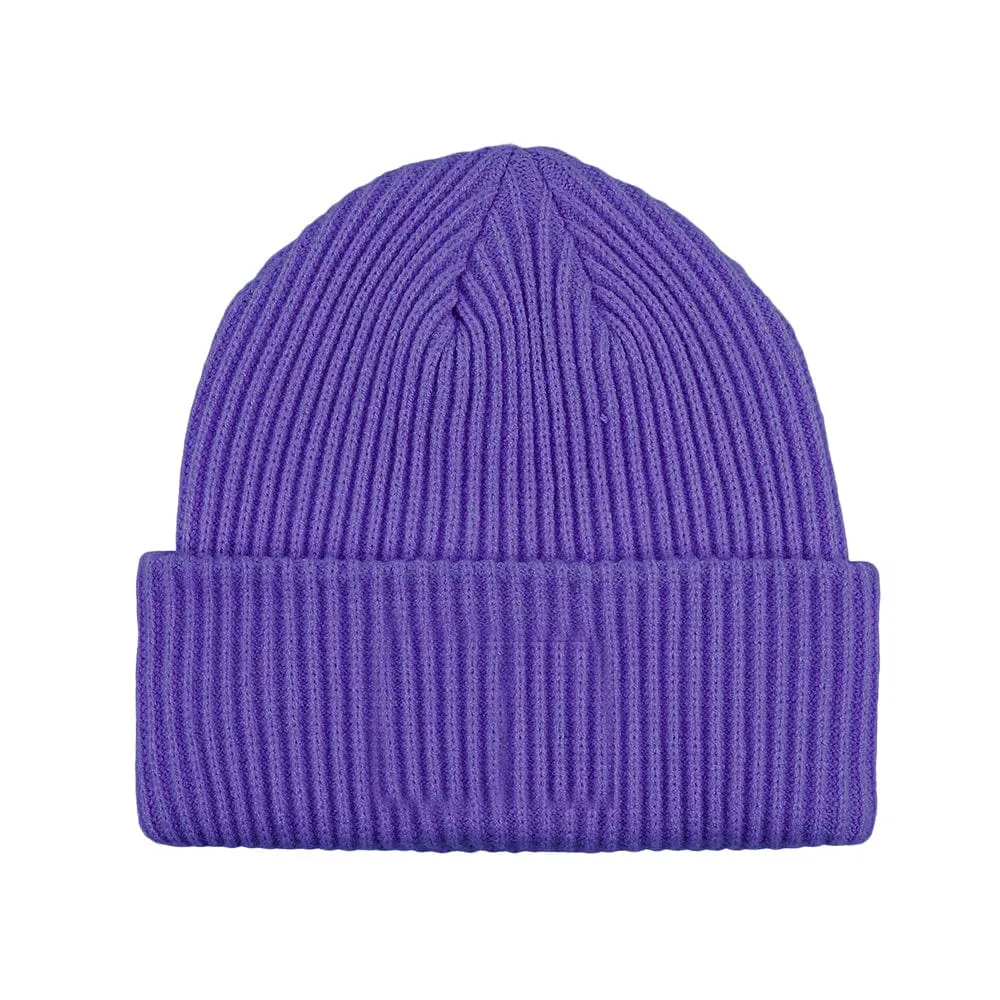 C.C Unisex Winter Thick Knit Plain Cuff Skull Cap Beanie Hat