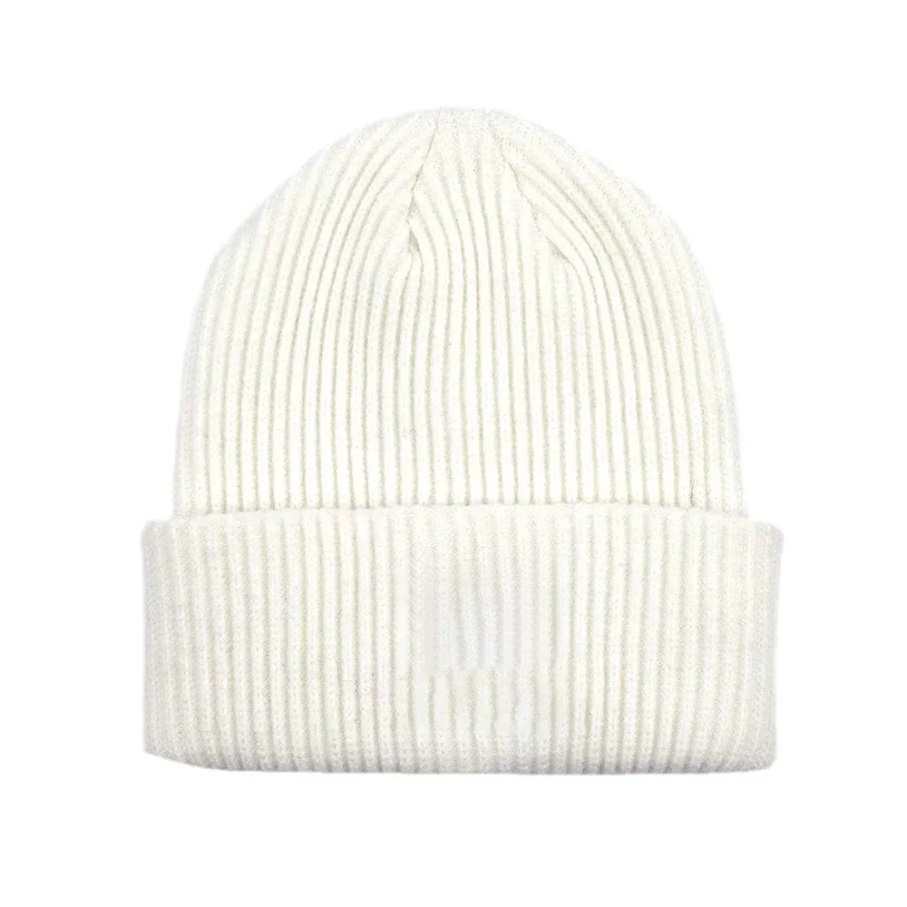 C.C Unisex Winter Thick Knit Plain Cuff Skull Cap Beanie Hat