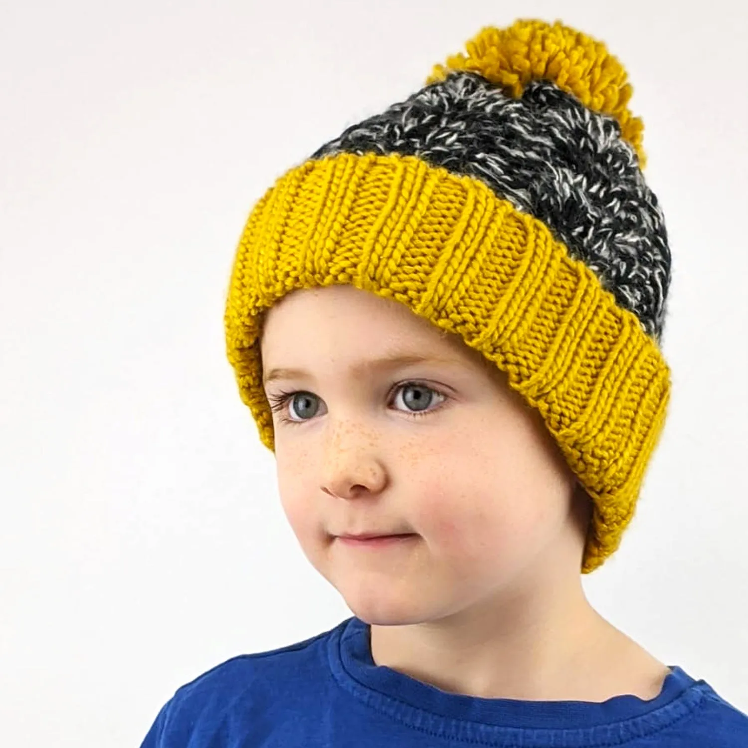 Children's Unisex Pom Pom Hat