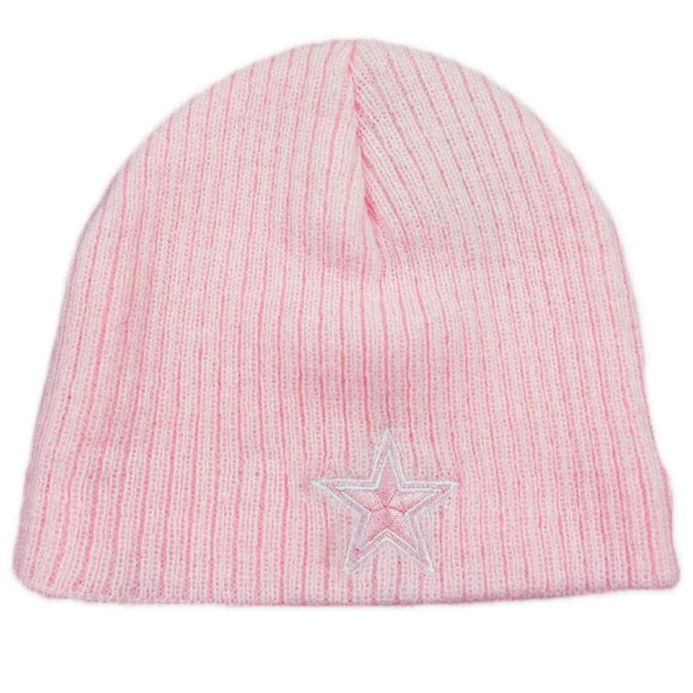 Cowboys Infant Pink Beanie Cap