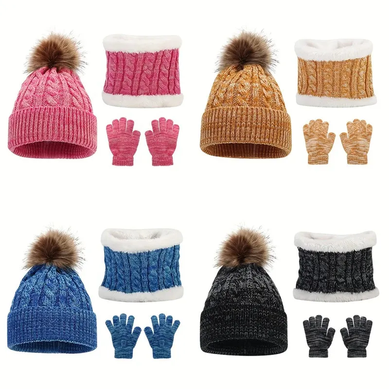 Cozy Knit Winter Essentials Set