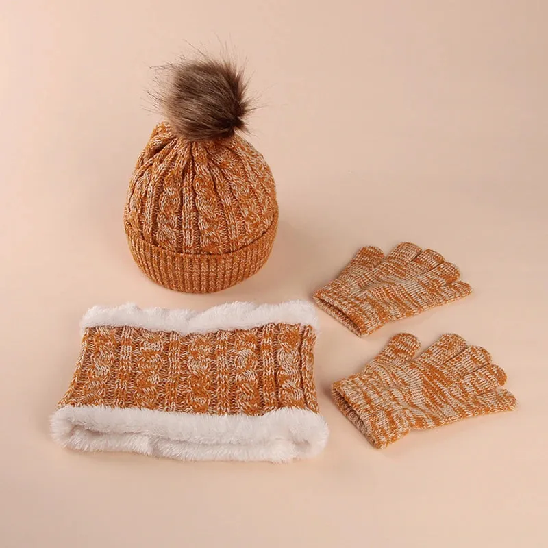 Cozy Knit Winter Essentials Set