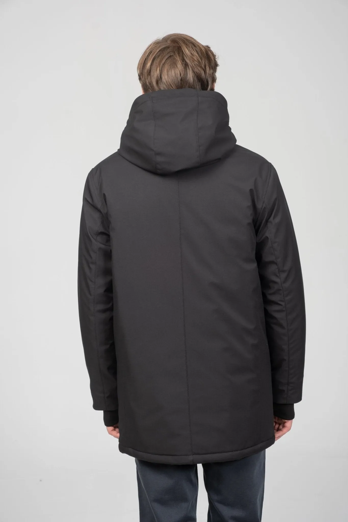 Cozy Seamless Winter Coat - Black