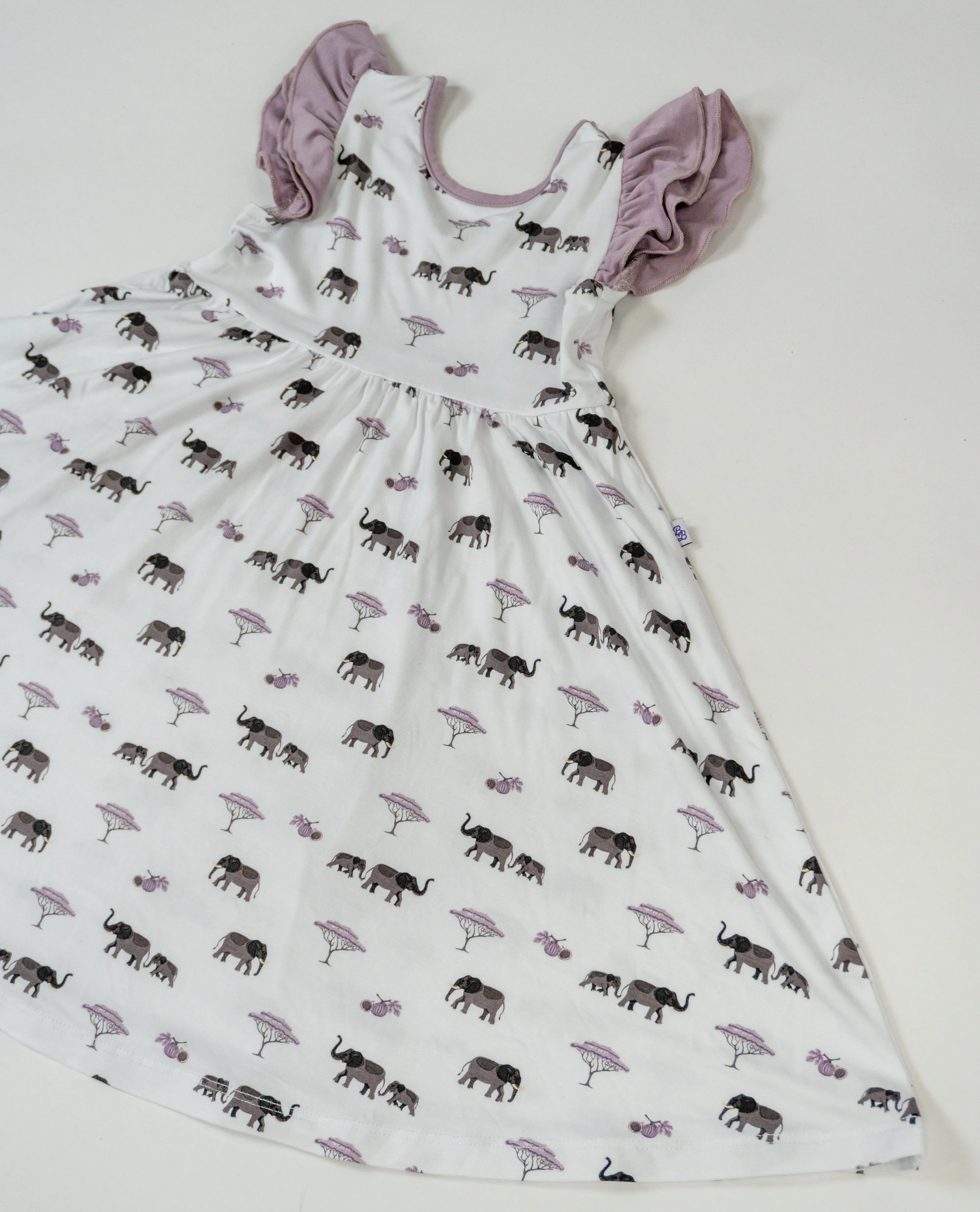 Elephant | Toddler Flutter Dress