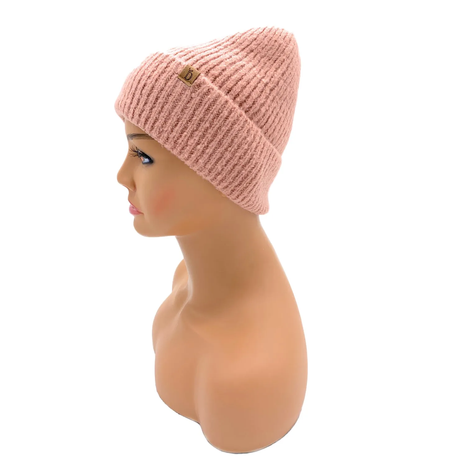 Empire Cove Womens Ribbed Knit Cuff Beanie