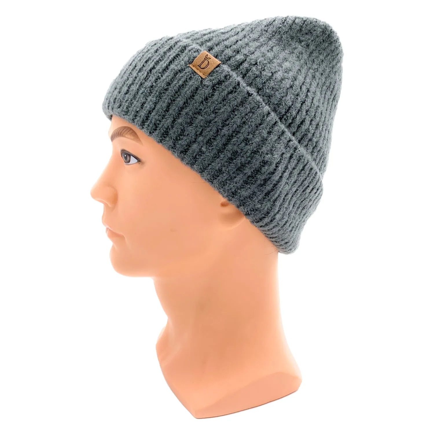 Empire Cove Womens Ribbed Knit Cuff Beanie