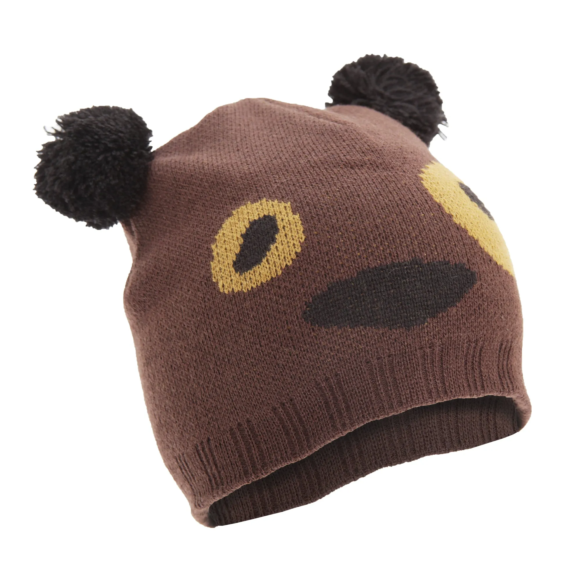 FLOSO Childrens/Kids Unisex Animal Design Winter Beanie Hat (Tiger, Panda, Bear, Dog)