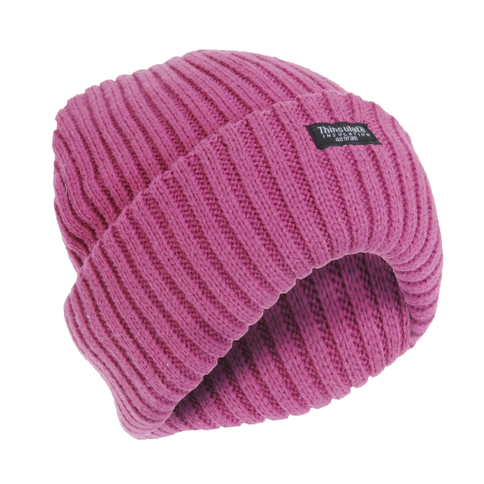 FLOSO Ladies/Womens Chunky Knit Thermal Thinsulate Winter/Ski Hat (3M 40g)