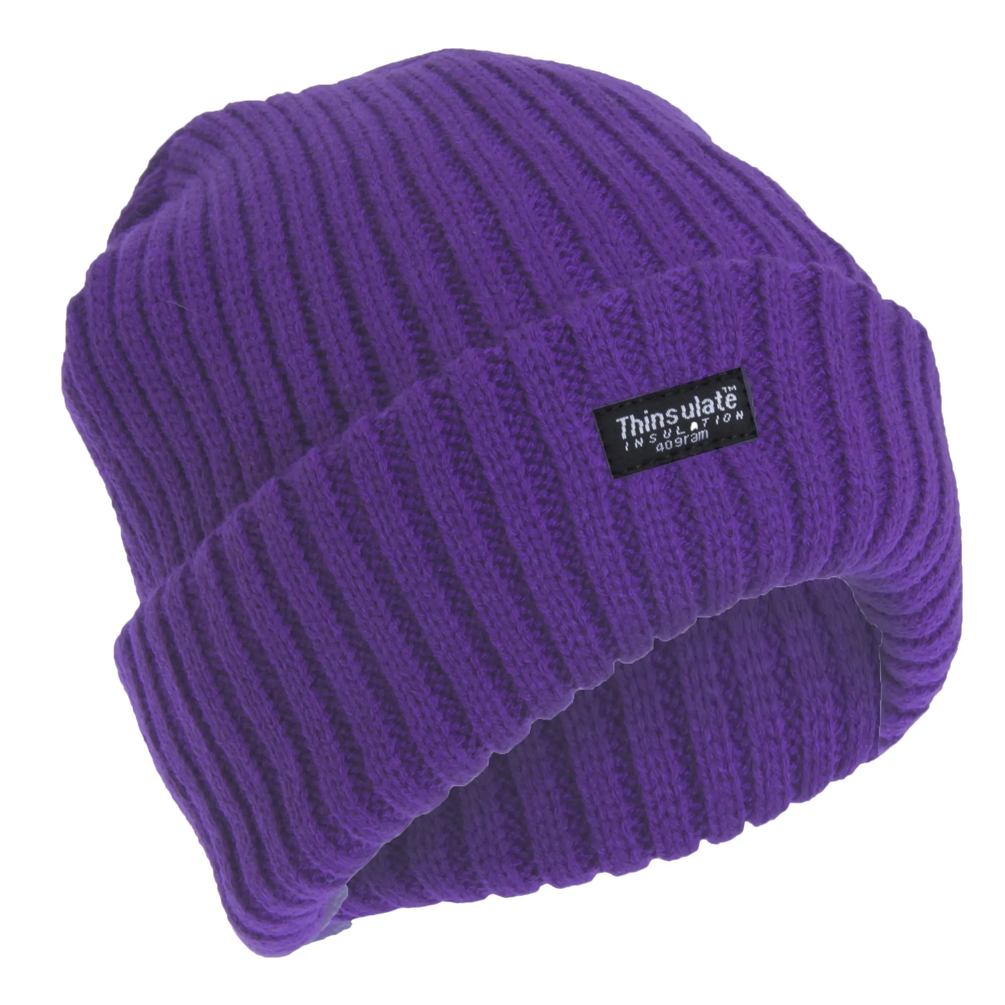 FLOSO Ladies/Womens Chunky Knit Thermal Thinsulate Winter/Ski Hat (3M 40g)