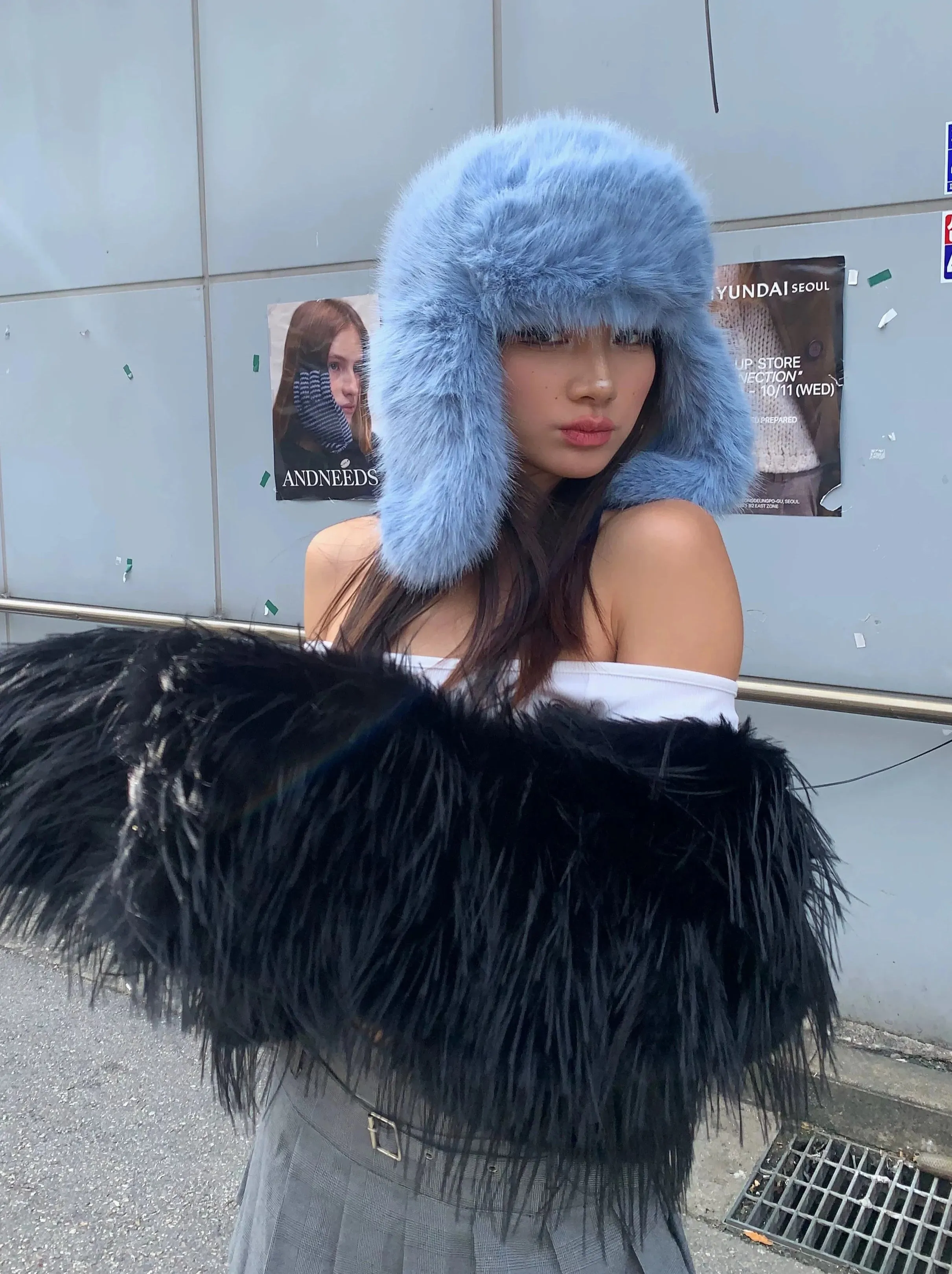 Flynn Faux Fur Hat