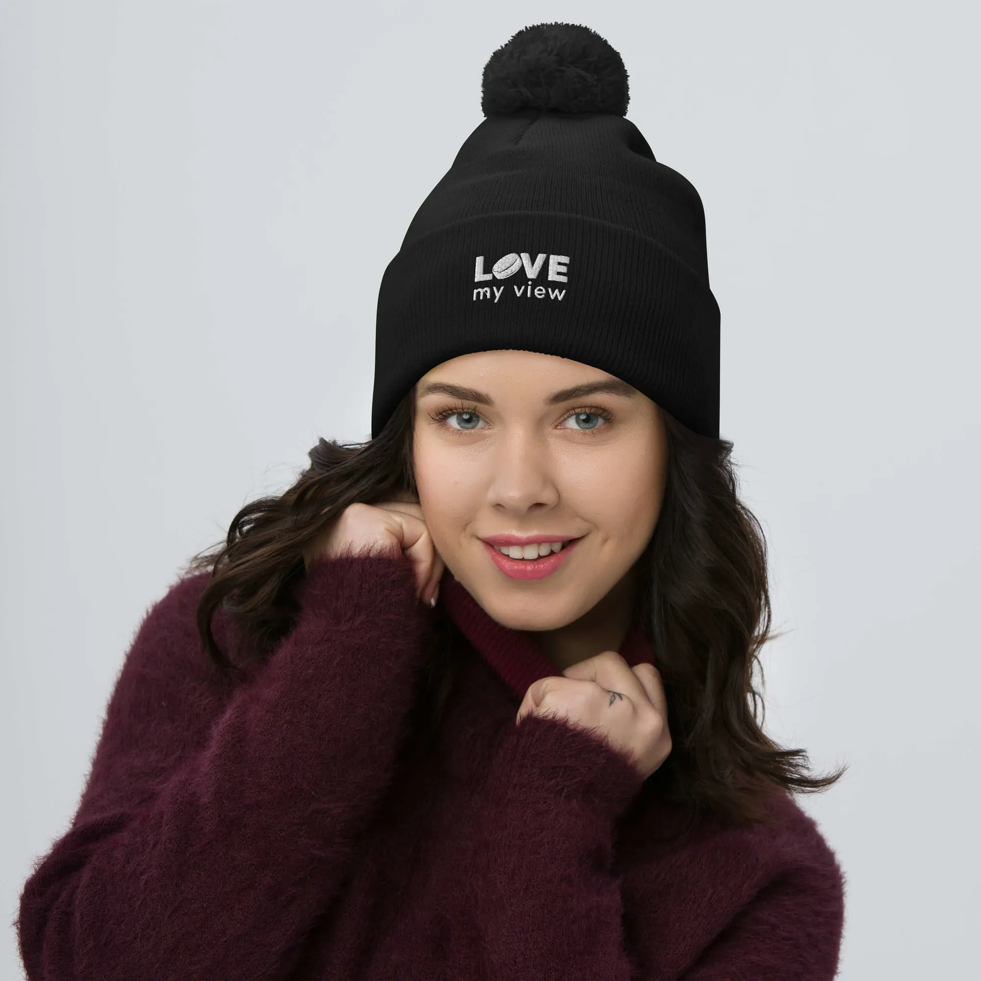 Hockey Pom-Pom Beanie