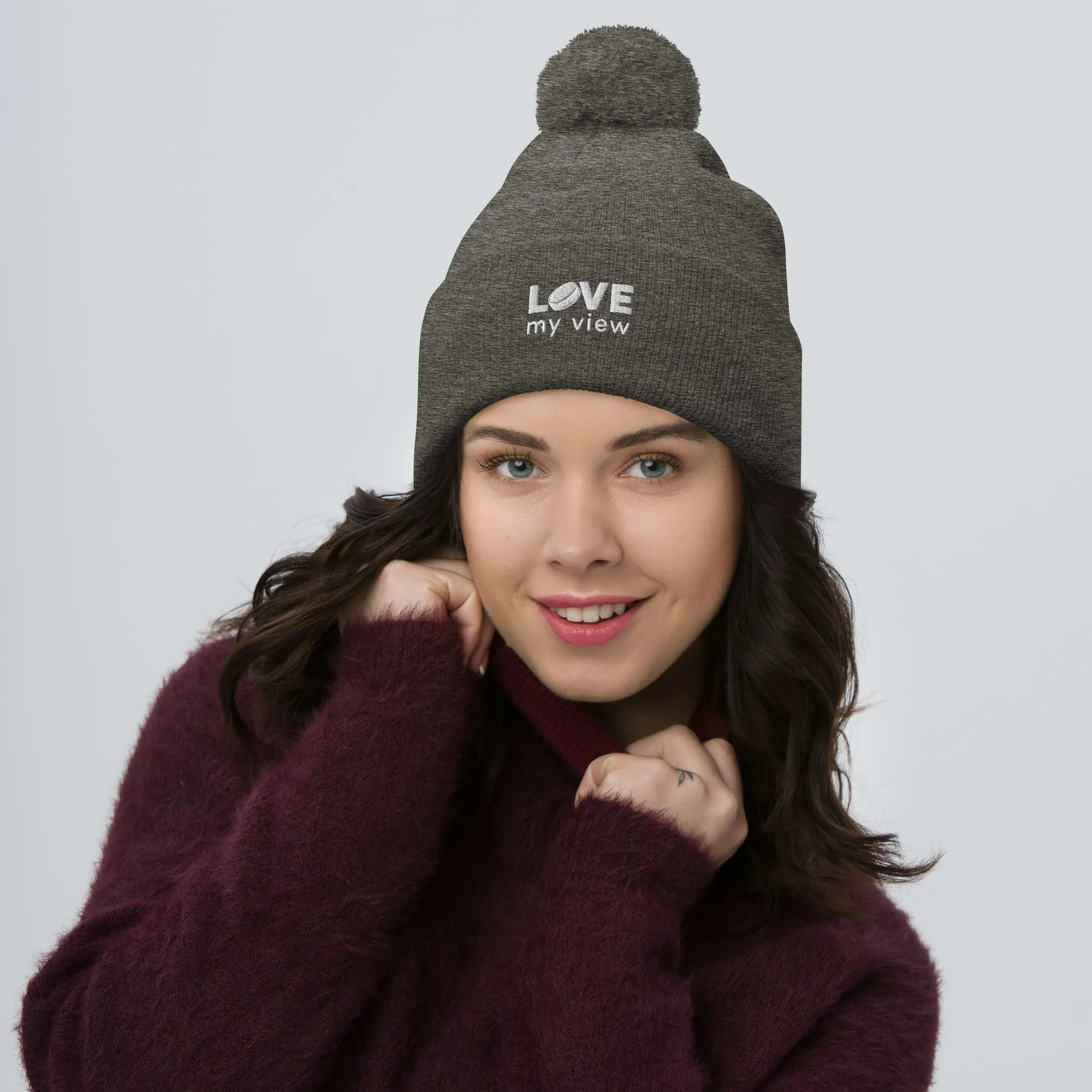 Hockey Pom-Pom Beanie