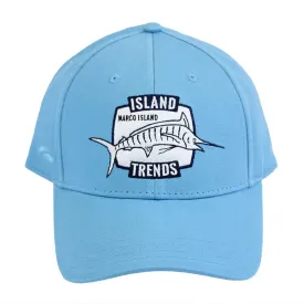 Island Trends Marco Island Marlin Ponytail Baseball Cap Hat - Carolina