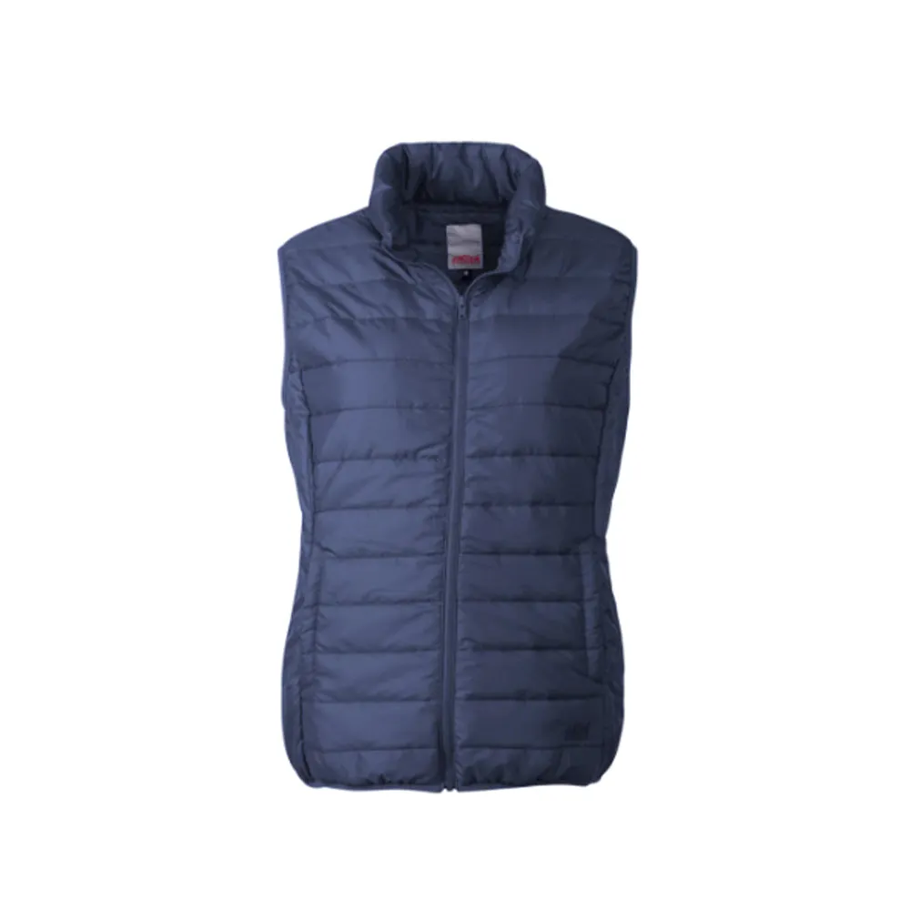 JONSSON WOMAN'S PACKABLE BODY WARMER COLOUR-NAVY SIZE-XL