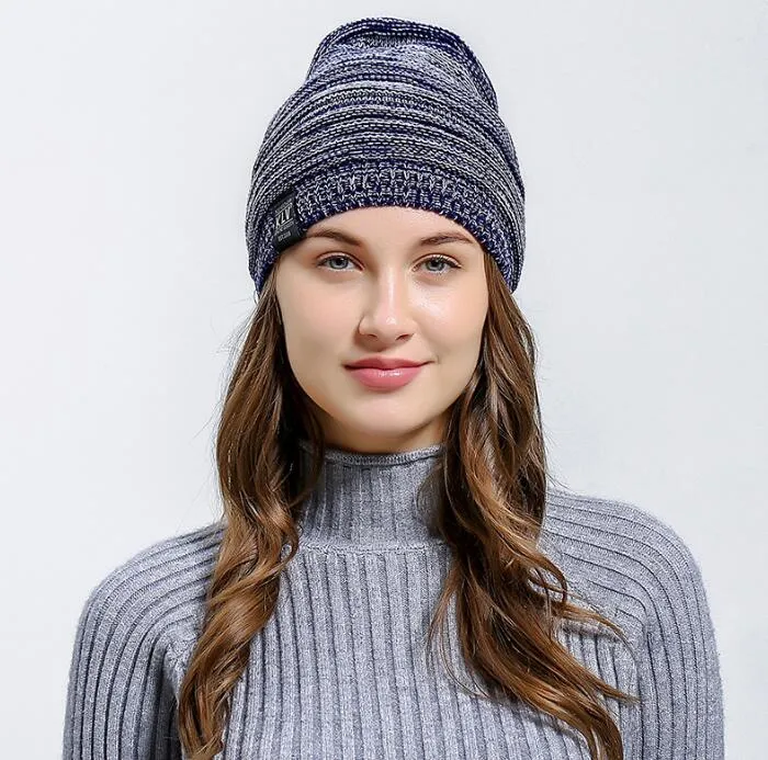 Knitted Soft Winter Beanie for Women