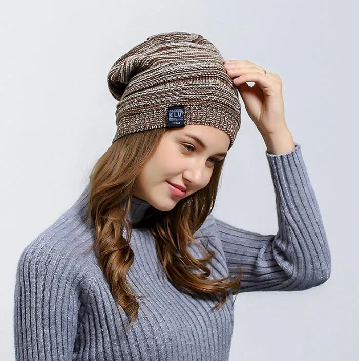 Knitted Soft Winter Beanie for Women