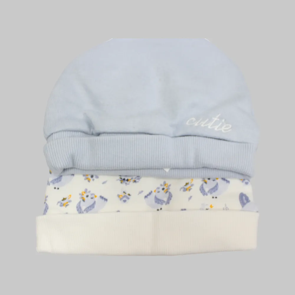 Little Birds Baby Beanie (Pack Of 2)