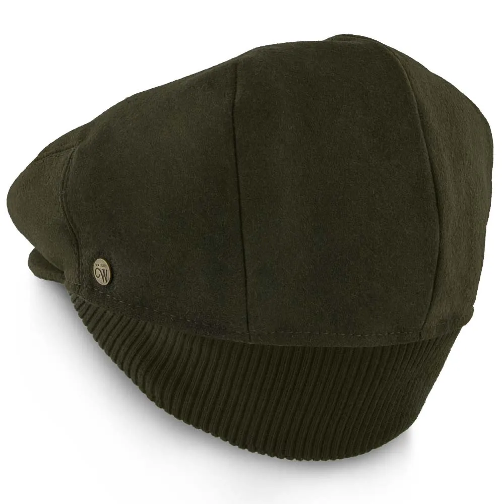 Madison - Walrus Hats Olive Milton Wool Blend Ivy Cap - Driving Cap