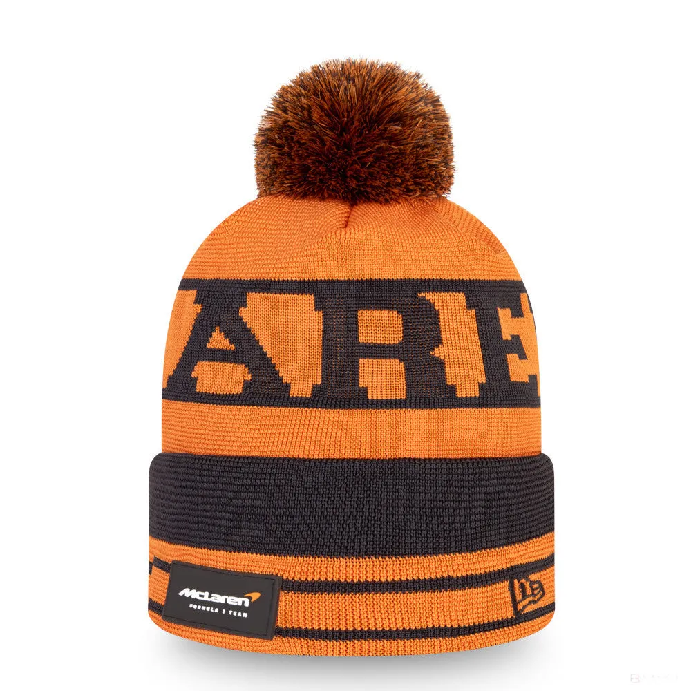 McLaren Daniel Ricciardo Beanie, Adult, Orange