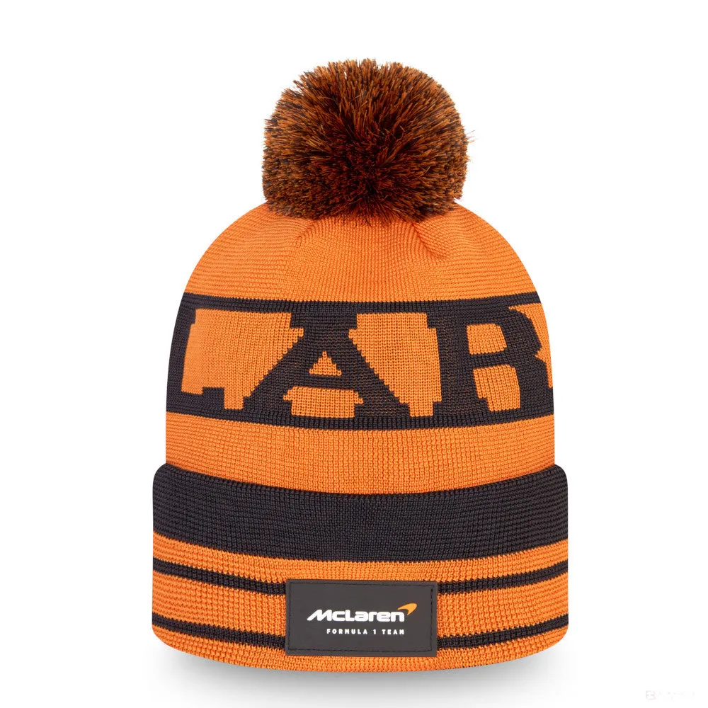 McLaren Daniel Ricciardo Beanie, Adult, Orange