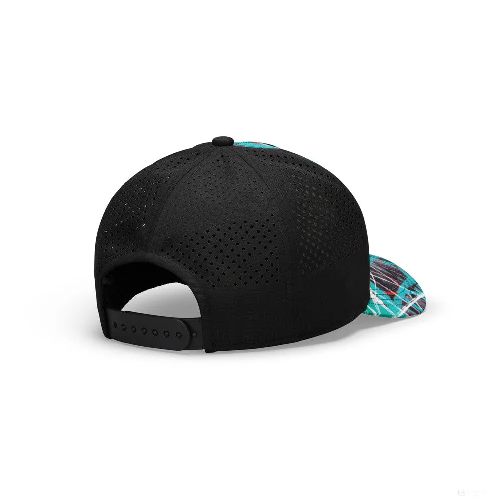 Mercedes Baseball Cap, Graffiti, Multicolor, 2022