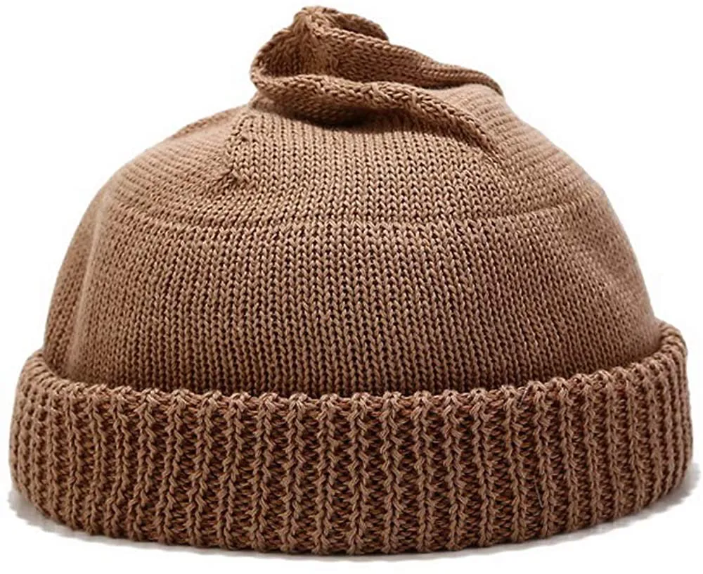 Mongous Womens Autumn Warm Cute Knit Beanie Skullcap Soft Stretch Beanies