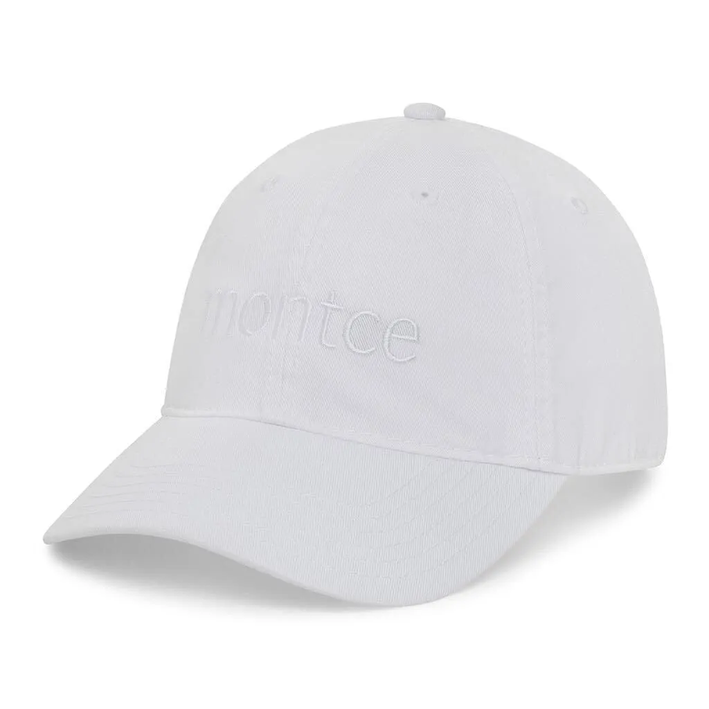 Montce Dad Hat (Womens - White/White)