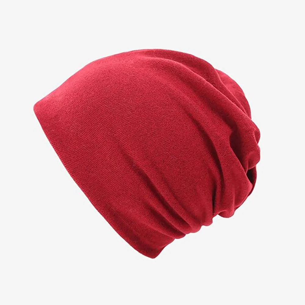 Multi Style Neck Gaiter Ponytail Beanies