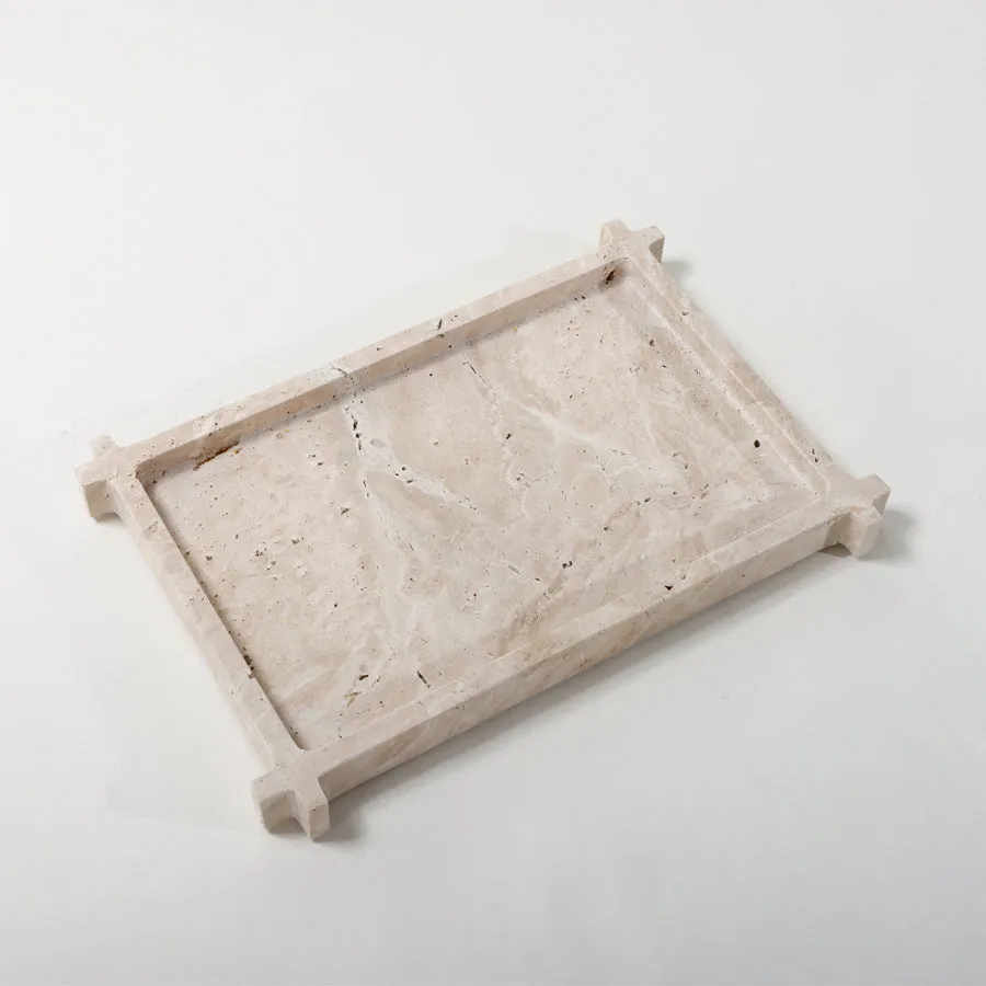 Neutral Hue Marble Tray