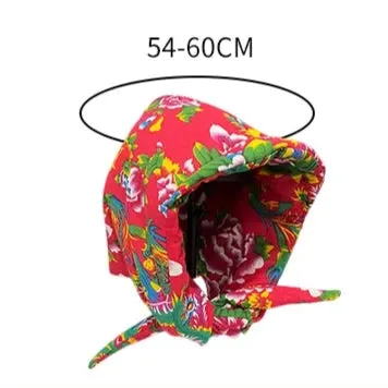 Northeast Retro Large Flower Hat