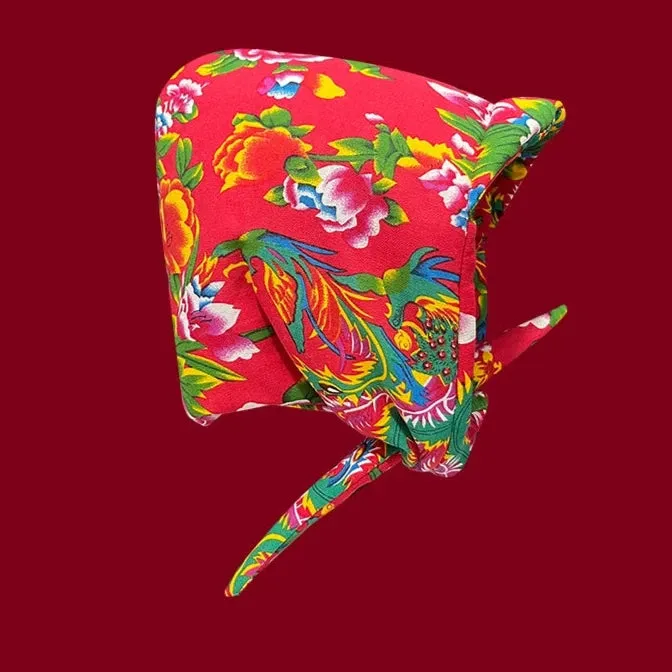 Northeast Retro Large Flower Hat