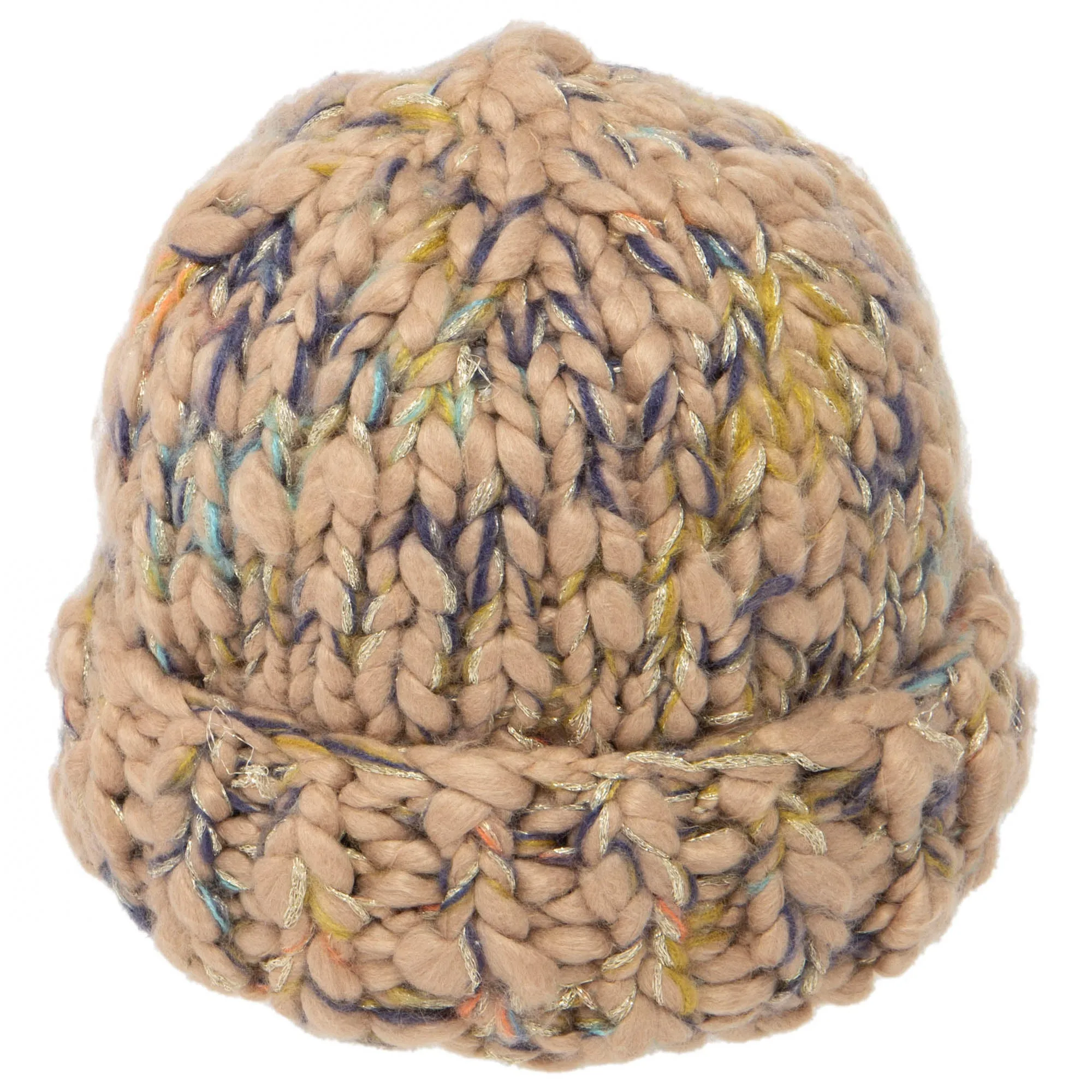 Peaches - Chunky Cable Knit Beanie