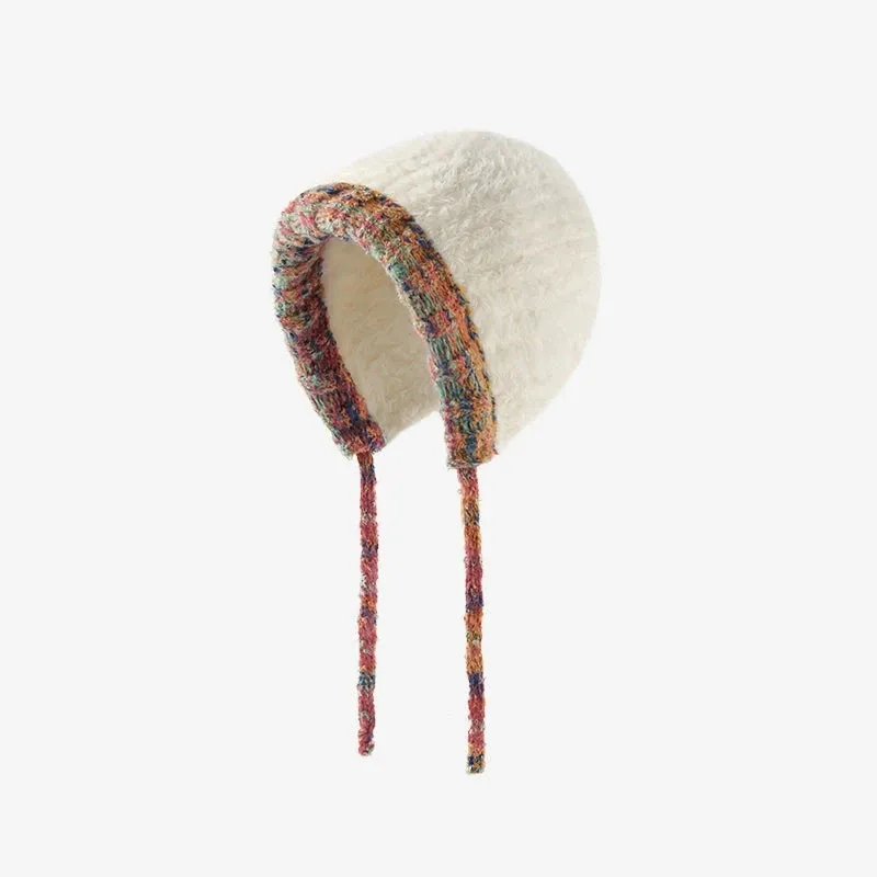 Plush Knitted Hat for Women